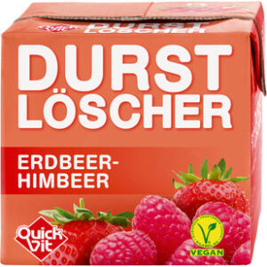 Quick Fit Durstlöscher Erdbeer-Himbeer