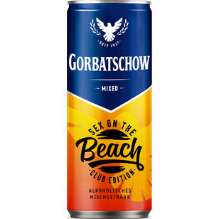 Gorbatschow Sex on the Beach 10% vol. 0,33l Dose