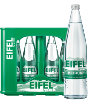 Eifel Quelle Medium Mineralwasser 12×0,75L