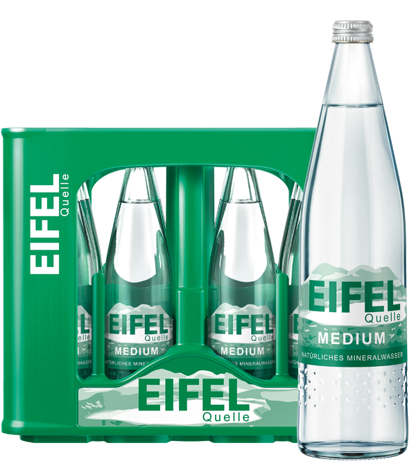 Eifel Quelle Medium Mineralwasser 12×0,75L