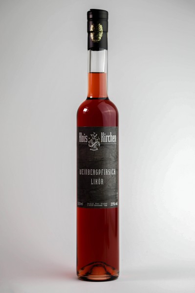 Alois Kirchen Weinbergs-Pfirsich Likör 25%Vol Flasche