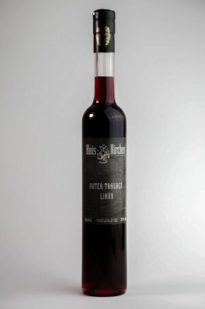 Alois Kirchen Roter Traubenlikör Flasche