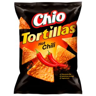 Chio Tortillas Hot Chilli 110g