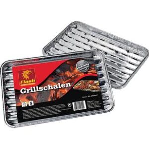 Alu Grillpfannen 5er Rechteckig