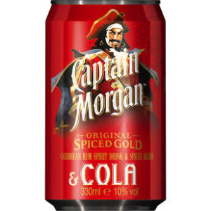 Captain Morgan & Cola 10% Dose