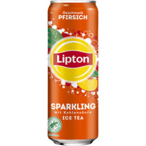 Lipton Pfirsich Spakling Ice Tea Dose