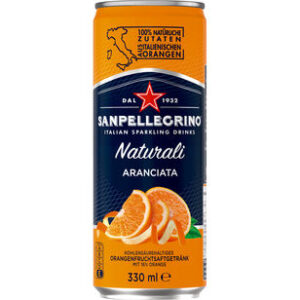 Sanpellegrino Aranciata Orangenlimonade Dose
