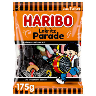 Haribo Lakritz-Parade 175g Beutel