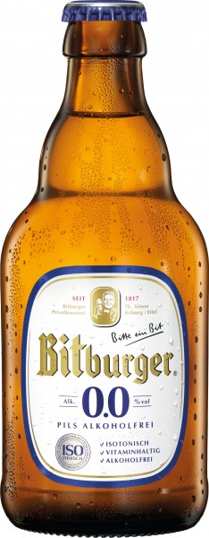 Bitburger Alkoholfrei 00 Stubbi 20×0,33L