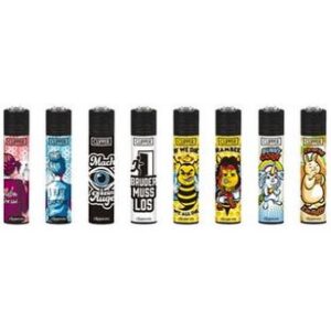 Clipper Feuerzeug verschiedene Motive