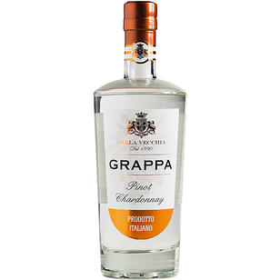 Grappa Pinot Chardonnay Dalla Vecchia 40%