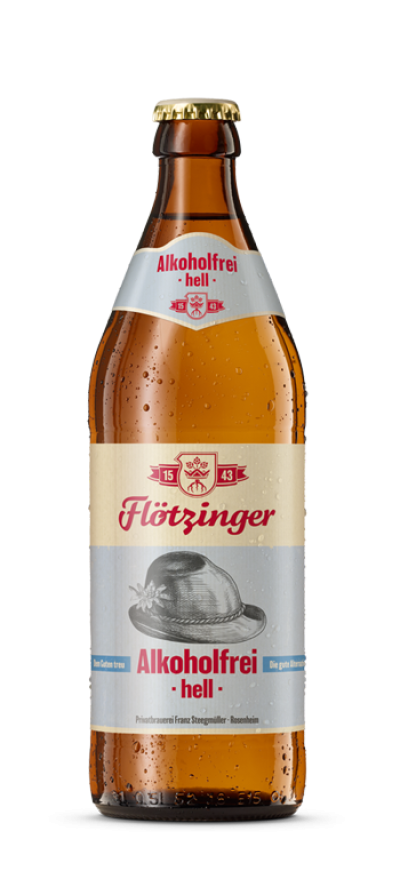 Flötzinger Hellbier Alkoholfrei 20×0,5L