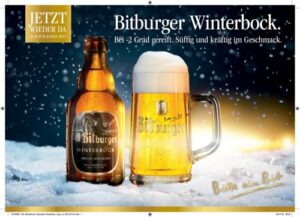 Bitburger Winterbock Helles Bockbier 7%vol. Stubbi 6×0,33L