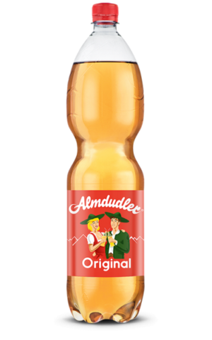 Almdudler Kräuterlimonade Flasche