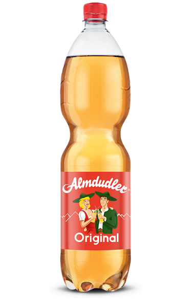 Almdudler Kräuterlimonade Flasche
