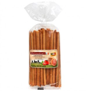 Stiratini Grissini Brotgebäckstangen mit Sesam 250g
