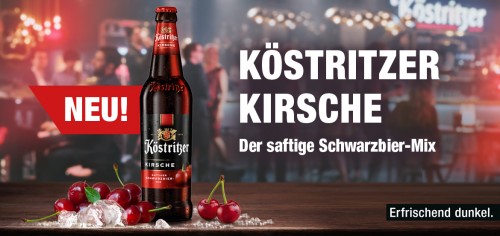 Köstritzer Kirsche-Schwarzbier 2,8%vol. 6×0,33L