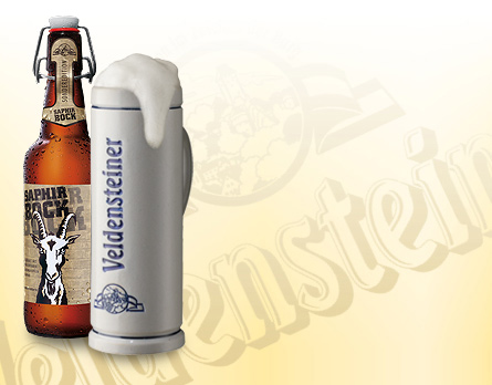 Veldensteiner Saphir Bock 7,8%vol. 20×0,5L Bügelv.