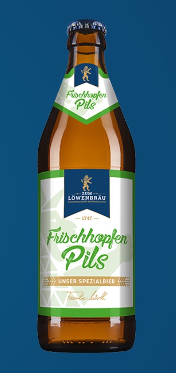 Zum Löwenbräu Frischhopfen Pils 5%Vol. 20×0,5L