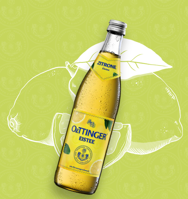 Oettinger OeTea Eistee-Zitrone