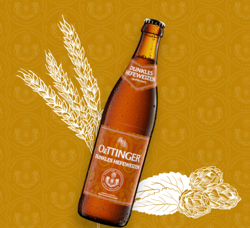 Oettinger Hefeweizen Dunkel