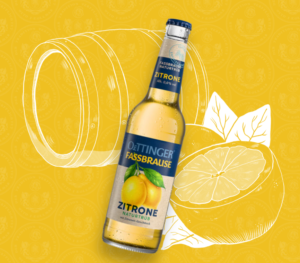 Oettinger Fassbrause-Zitrone 6×0,33L