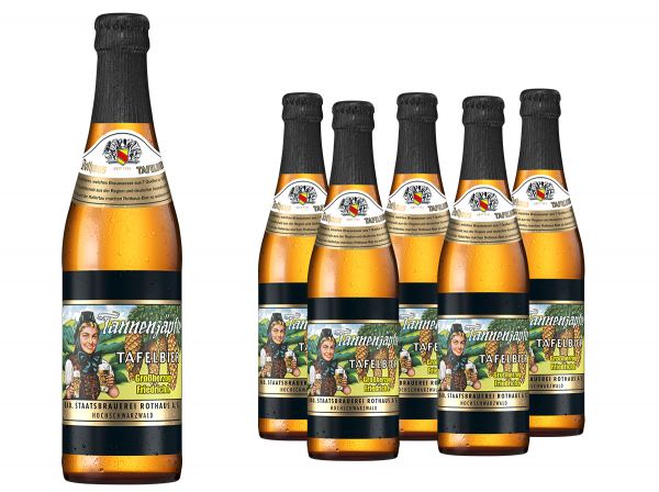 Rothaus Tannenzäpfle Tafelbier 4,9%Vol. 24×0,33L