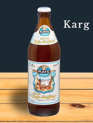 Karg Helles Hefe-Weißbier 5%vol. 20×0,5L