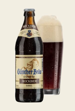 Günther Bräu Bockbier Dunkel 7,5%Vol 20×0,5L