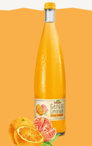 Teinacher Genuss Limonade Orange Mandarine 12 x 0,7L
