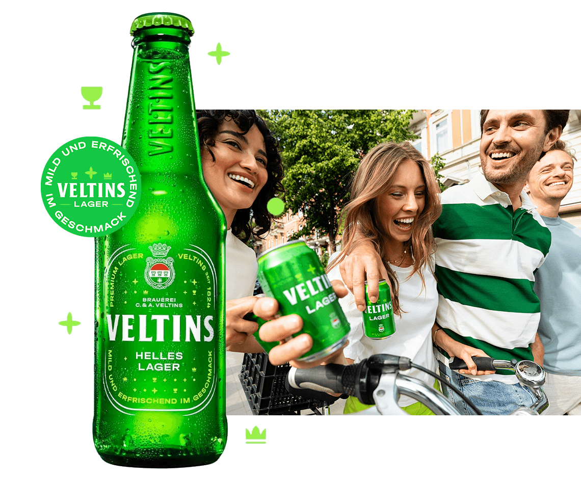 Veltins Helles Lagerbier 6×0,275L
