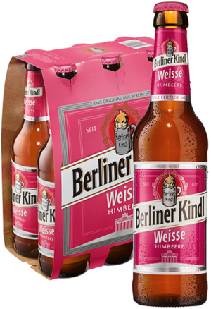 Berliner Kindl Himbeere 3,0%Vol. 6×0,33L