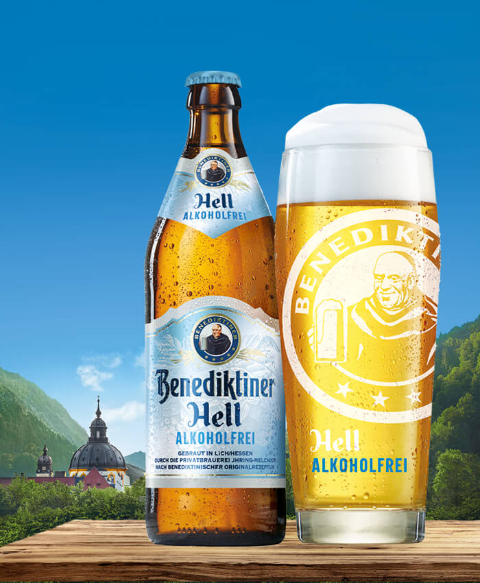 Benediktiner Hell Alkoholfrei 6×0,33L