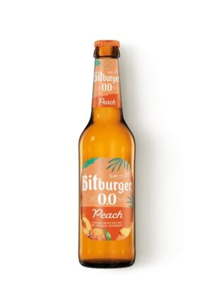 Bitburger Peach Alkoholfrei 6×0,33L