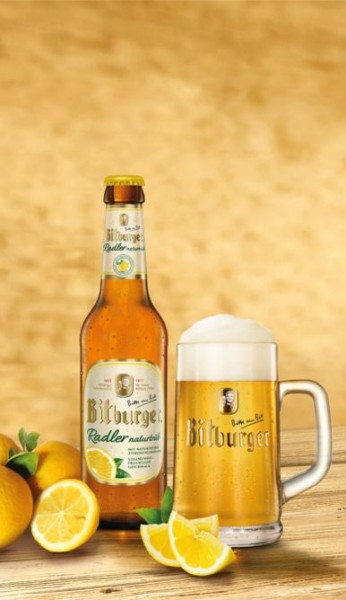Bitburger Radler Naturtrüb Alkoholfrei 6×0,33L