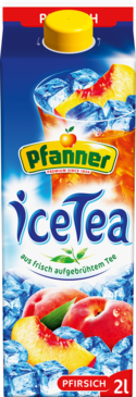 Pfanner Eistee Pfirsich
