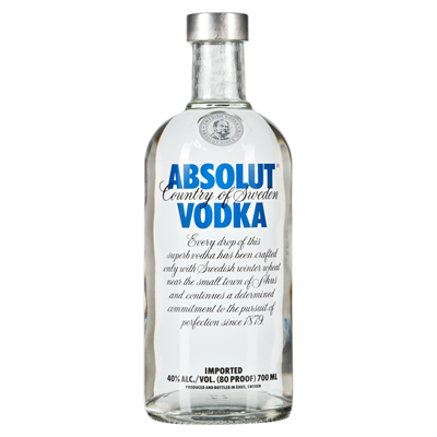 Absolut Vodka 40% 0,70L
