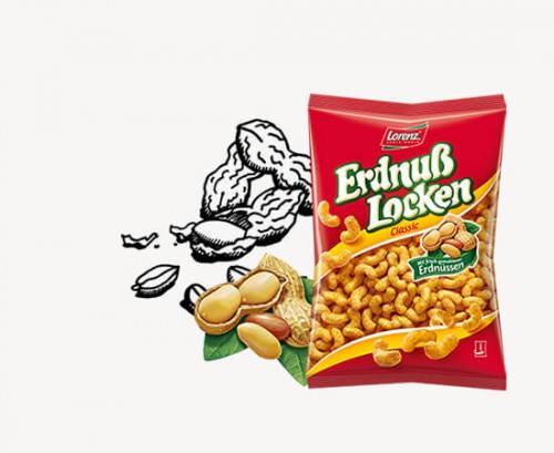 Lorenz Erdnusslocken Classic 120g
