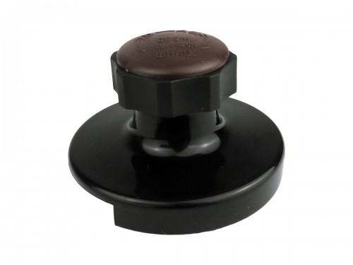 Keg-Entlüfter Fassentlüfter für Flach und Kombi Fitting schwarz aus Kunststoff