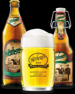 Weiherer Lager Hell 4,7%Vol.  20×0,5L