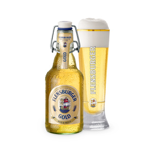 Flensburger Gold Bügelflasche