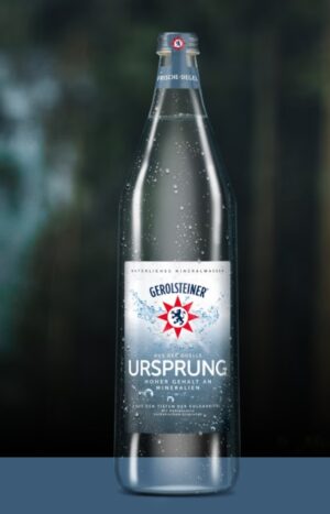 Gerolsteiner Ursprung Hoher Gehalt an Mineralien