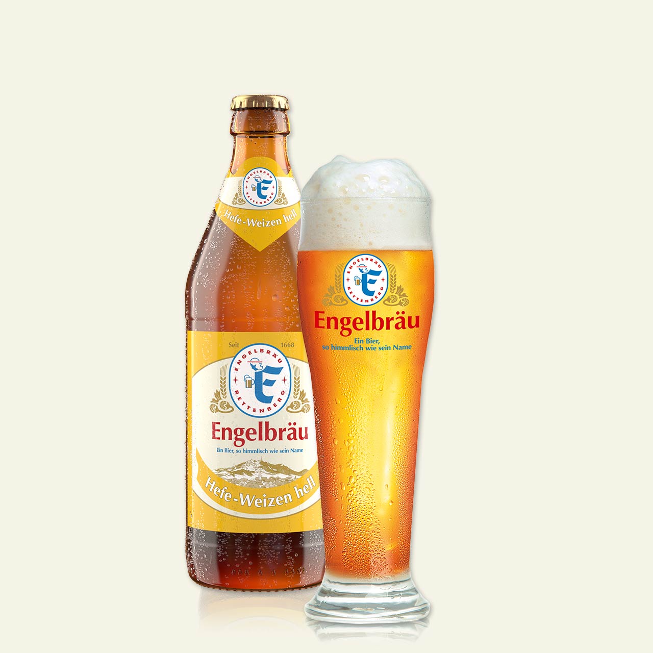 Engelbräu Hefe-Weizen Hell 5%Vol. 20×0,5L
