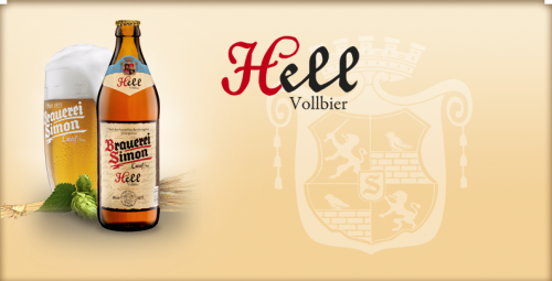 Simon Hell Vollbier 5,1%vol.