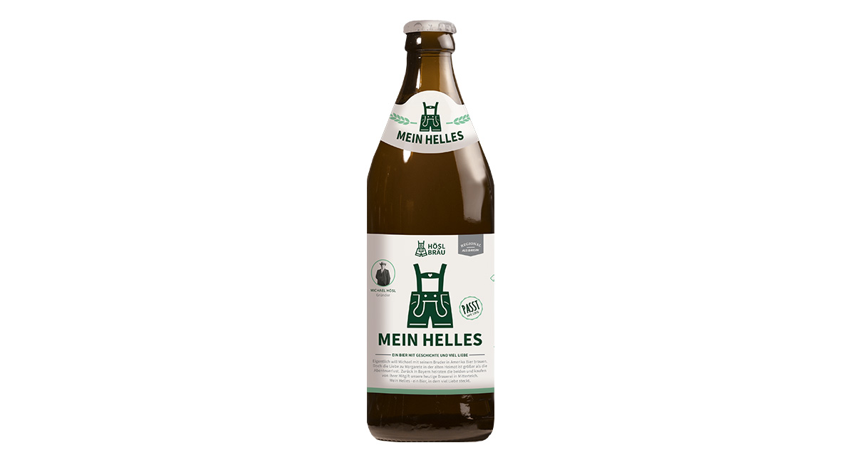 Hösl Bräu Mein Helles 4,8%Vol.