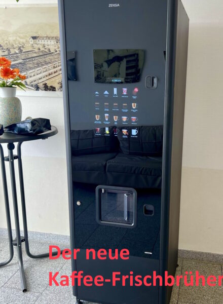 Kaffeeautomat für frisch gebrühten Kaffee im Getränke Star Getränkemarkt in Trier