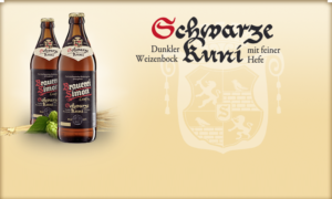 Simon Brauerei Schwarze Kuni Schwarzer Weizenbock 7%vol.
