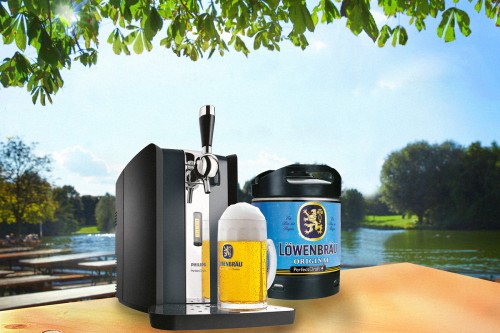 Löwenbräu Perfect Draft Fass