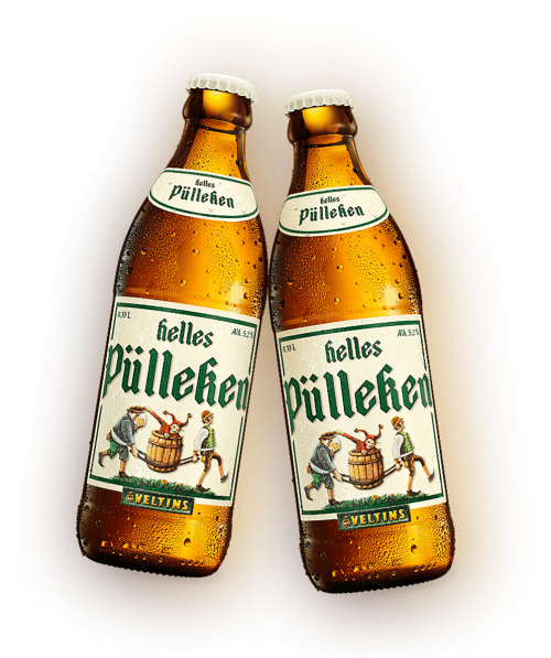 Das helle Pülleken Hell-Bier 5,2%Vol.