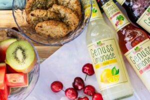 Teinacher Genus Limonade Rhabarber Mirabelle